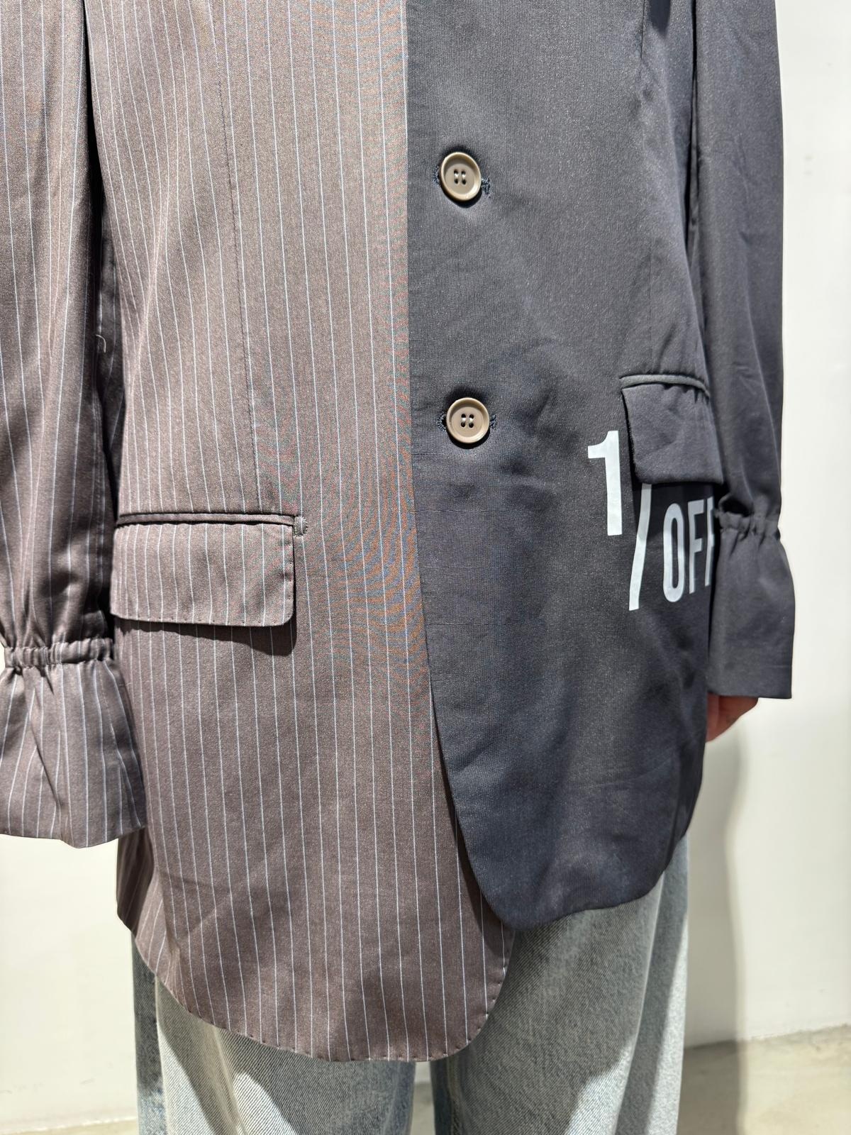 1/OFF Blazer double Grey/Taupe 01 M/L