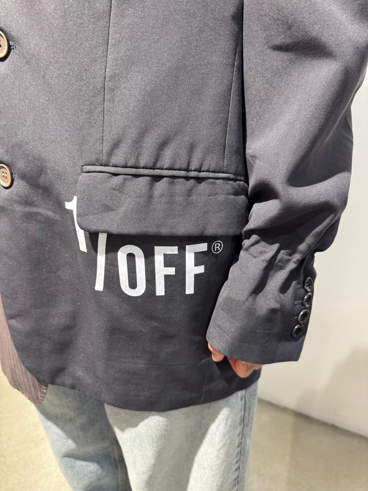 1/OFF Blazer double Grey/Taupe 01 M/L