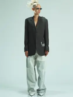 1/OFF Blazer double Grey/Taupe 01 M/L