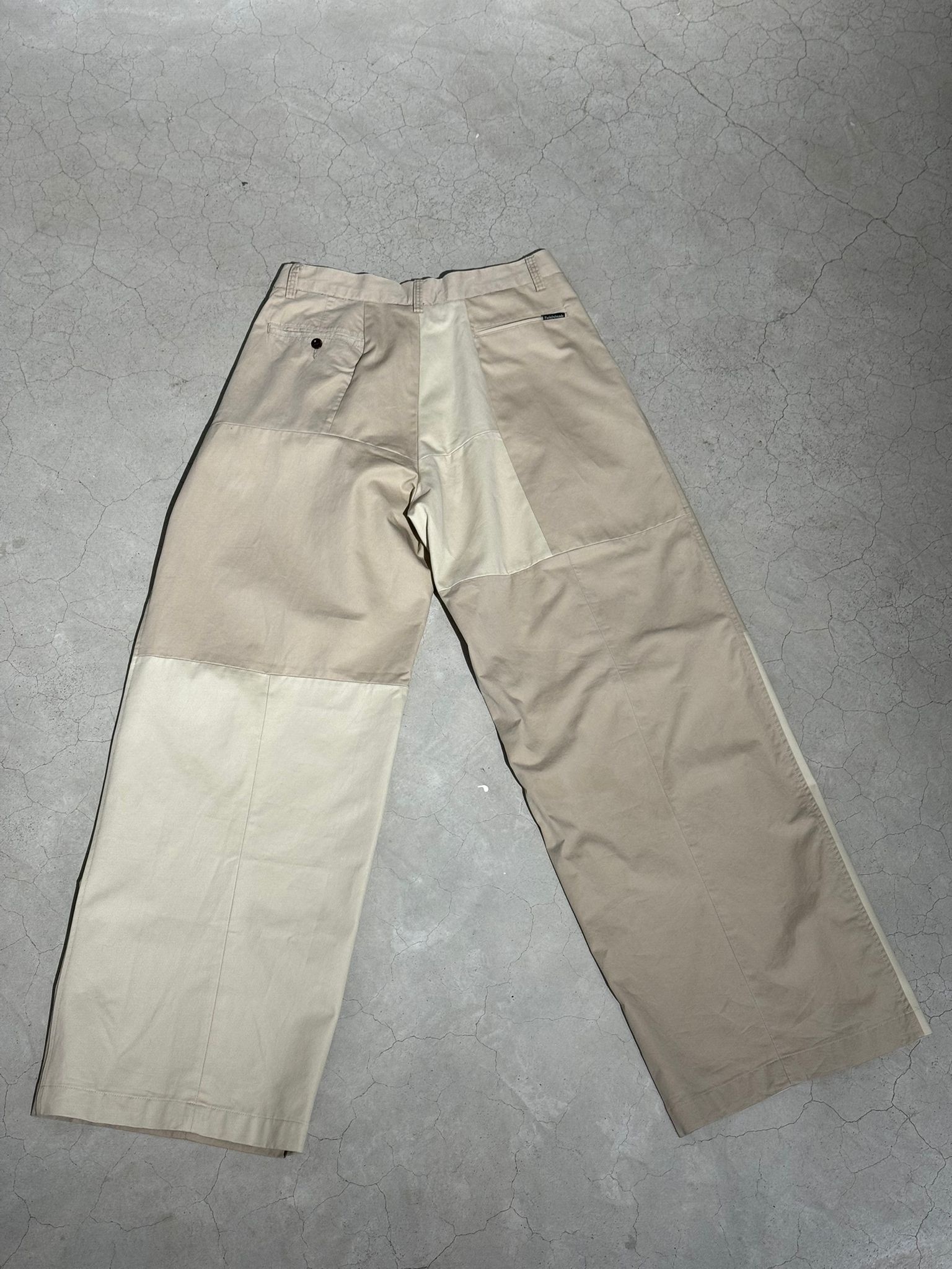 1/OFF Pants dockers patched Beige 02 S