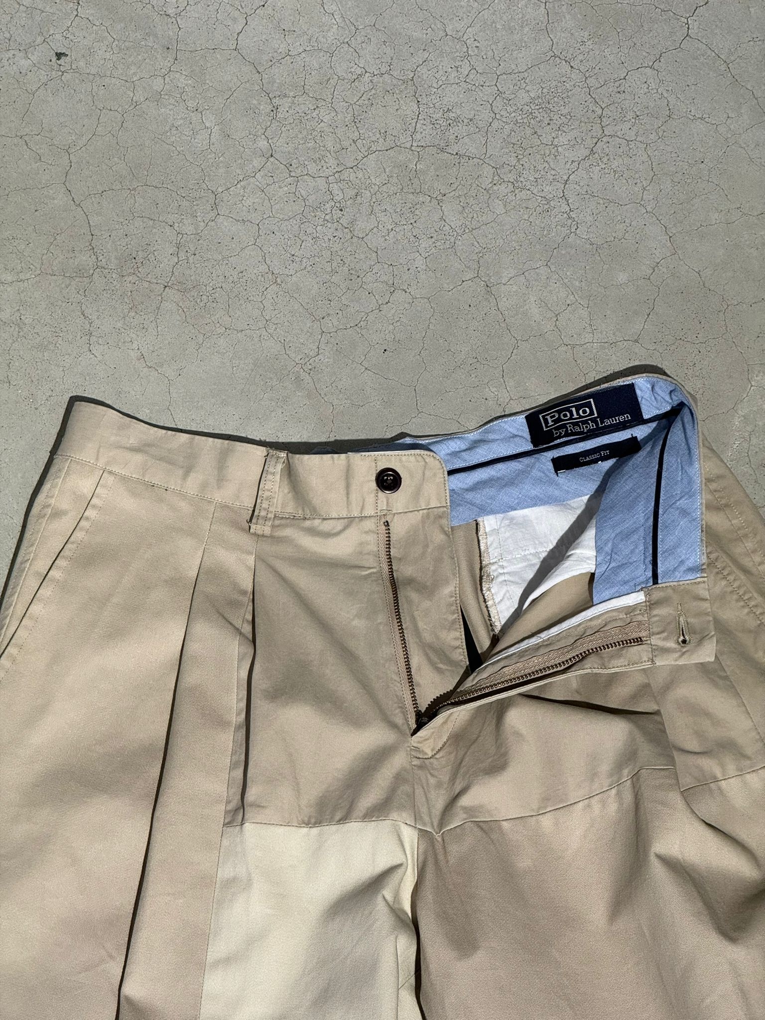 1/OFF Pants dockers patched Beige 02 S