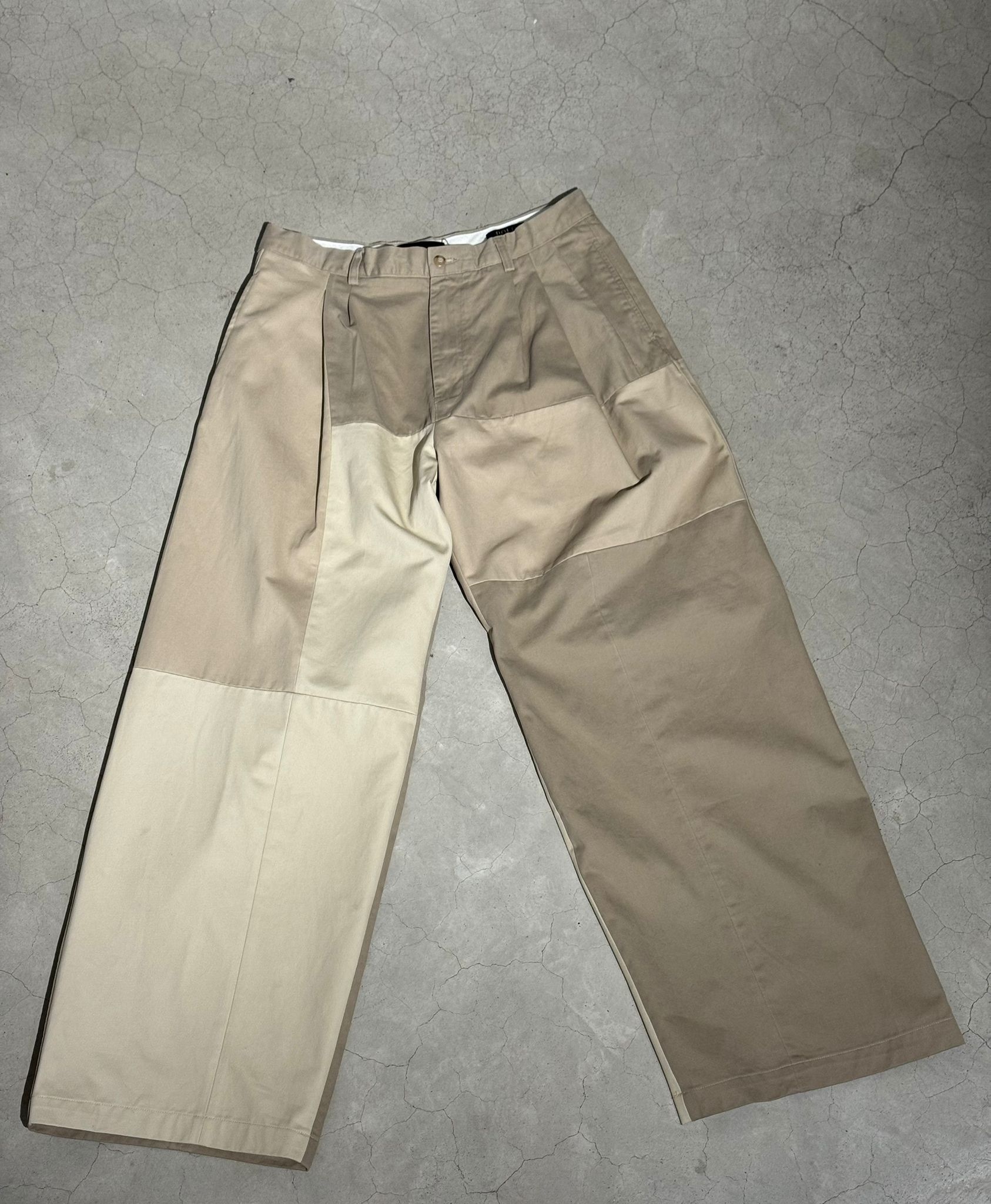 1/OFF Pants dockers patched Beige 01 L
