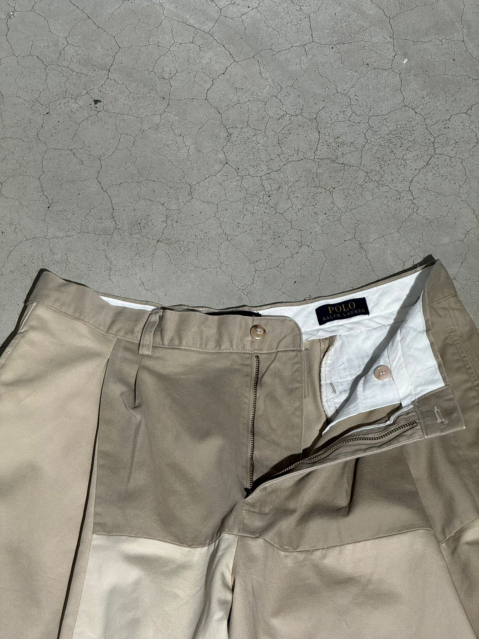 1/OFF Pants dockers patched Beige 01 L