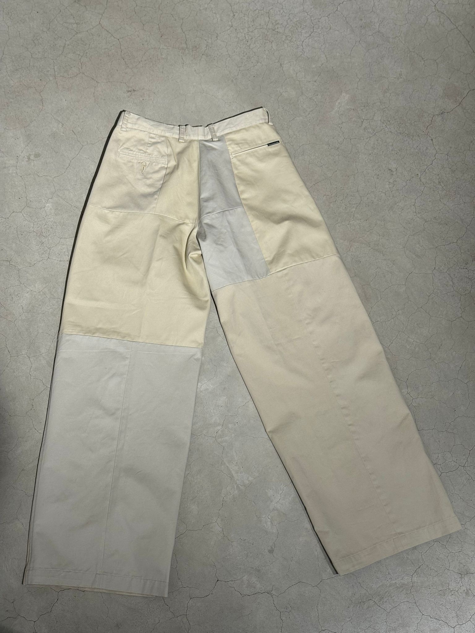 1/OFF Pants dockers patched Beige 01 S