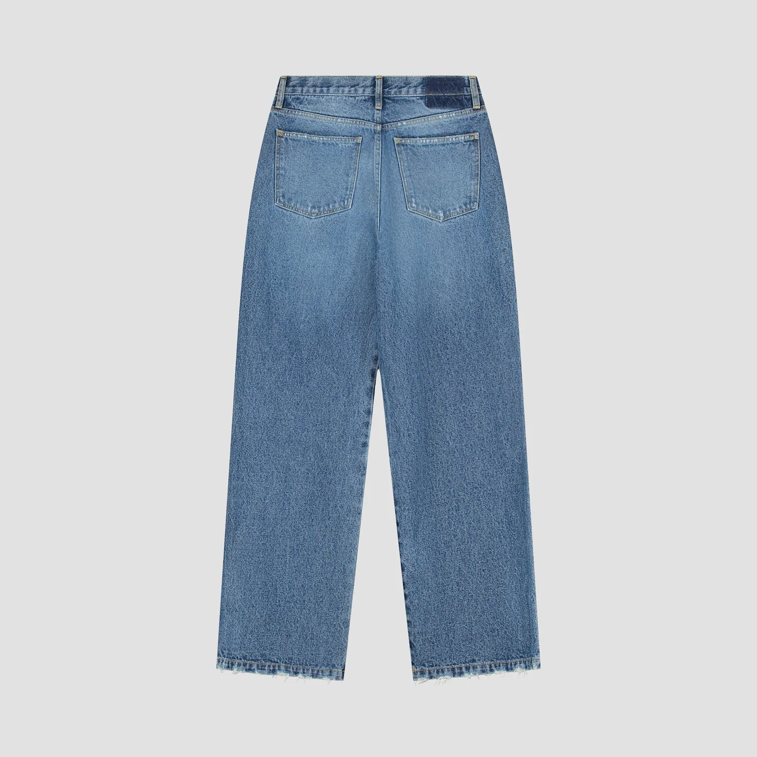 OLAF Monogram denim pant Blue
