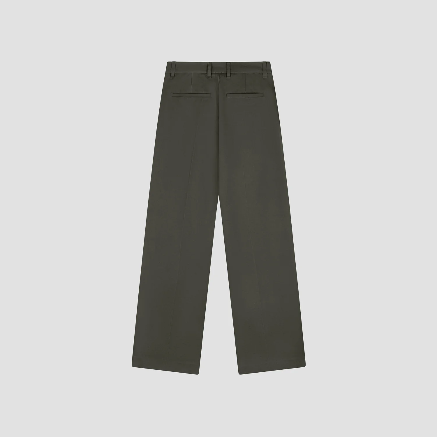 OLAF Straight tailored pant Smokey olive