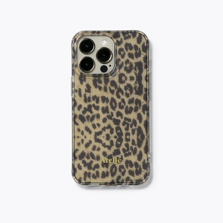 Ateljé Leopard case without rings