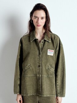 American Vintage UZA16AH gilet Olive