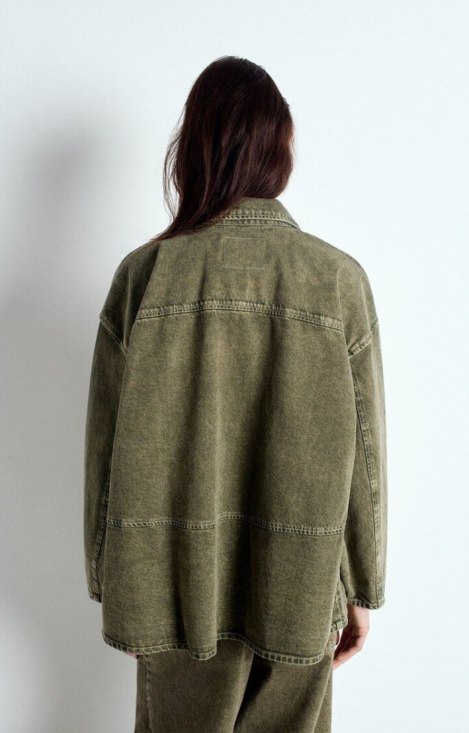 American Vintage UZA16AH gilet Olive