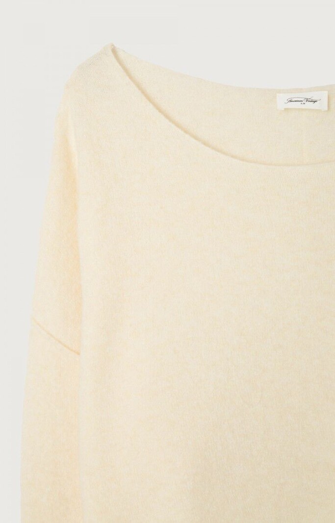 American Vintage DAM225 trui Pannacotta