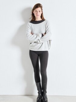 American Vintage DAM225 trui Gris Chine