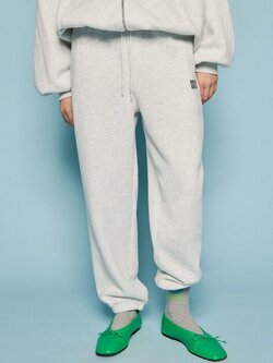 American Vintage BAP05A20 jogger Gris chine