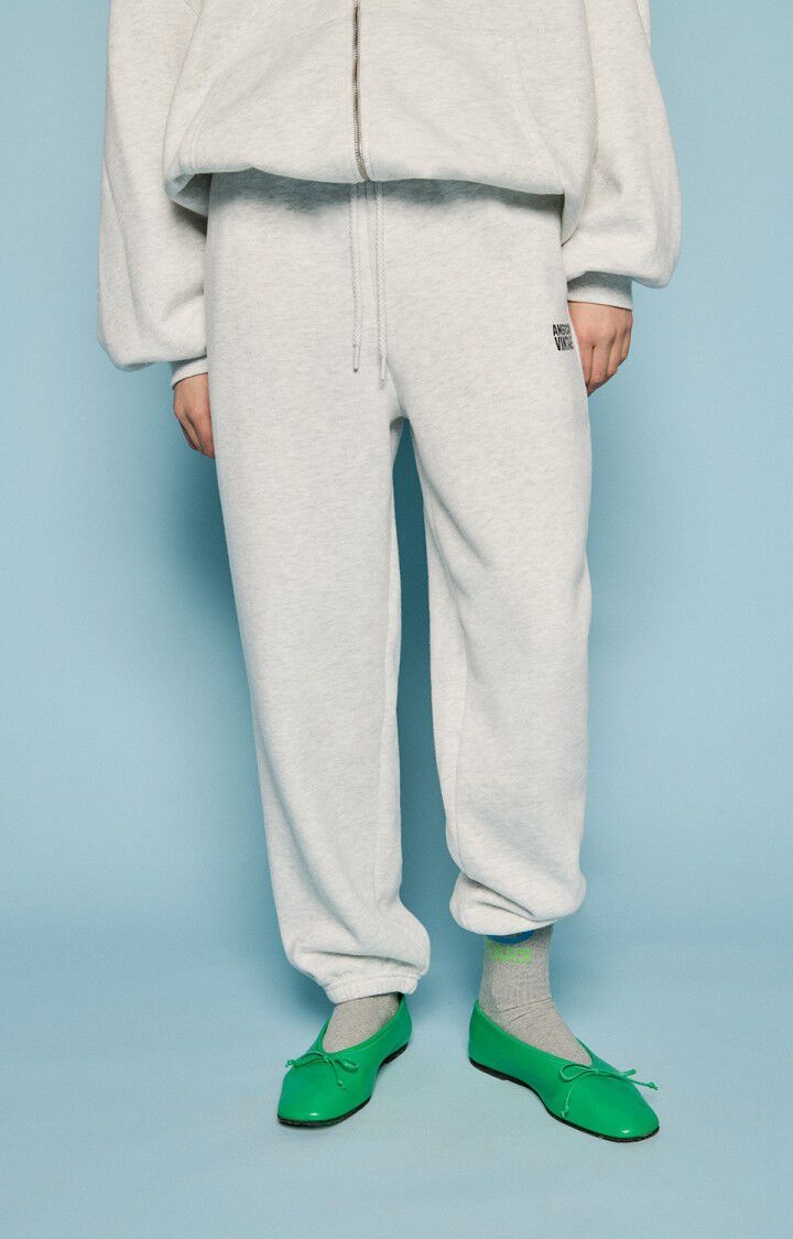 American Vintage BAP05A20 jogger Gris chine