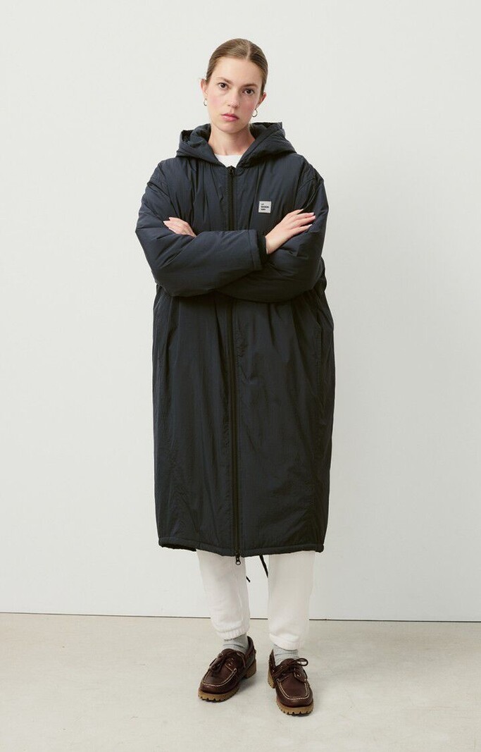 American Vintage ZOT17CH parka Carbone