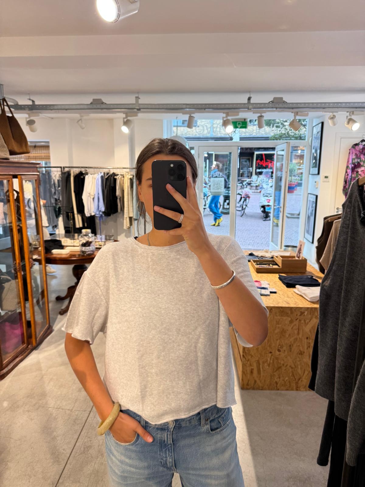 American Vintage ATU02AE Sweat ss Arctique chine