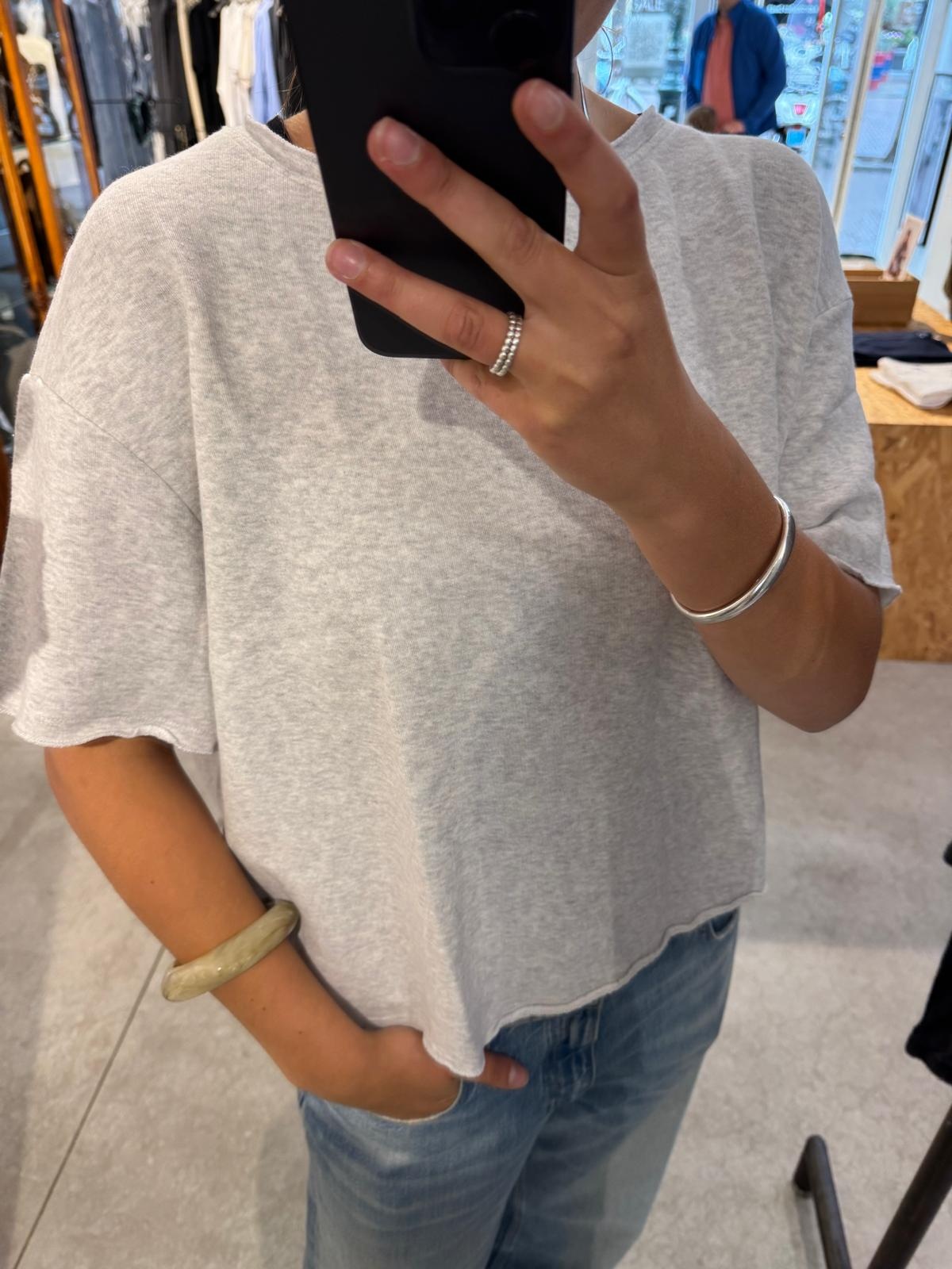 American Vintage ATU02AE Sweat ss Arctique chine