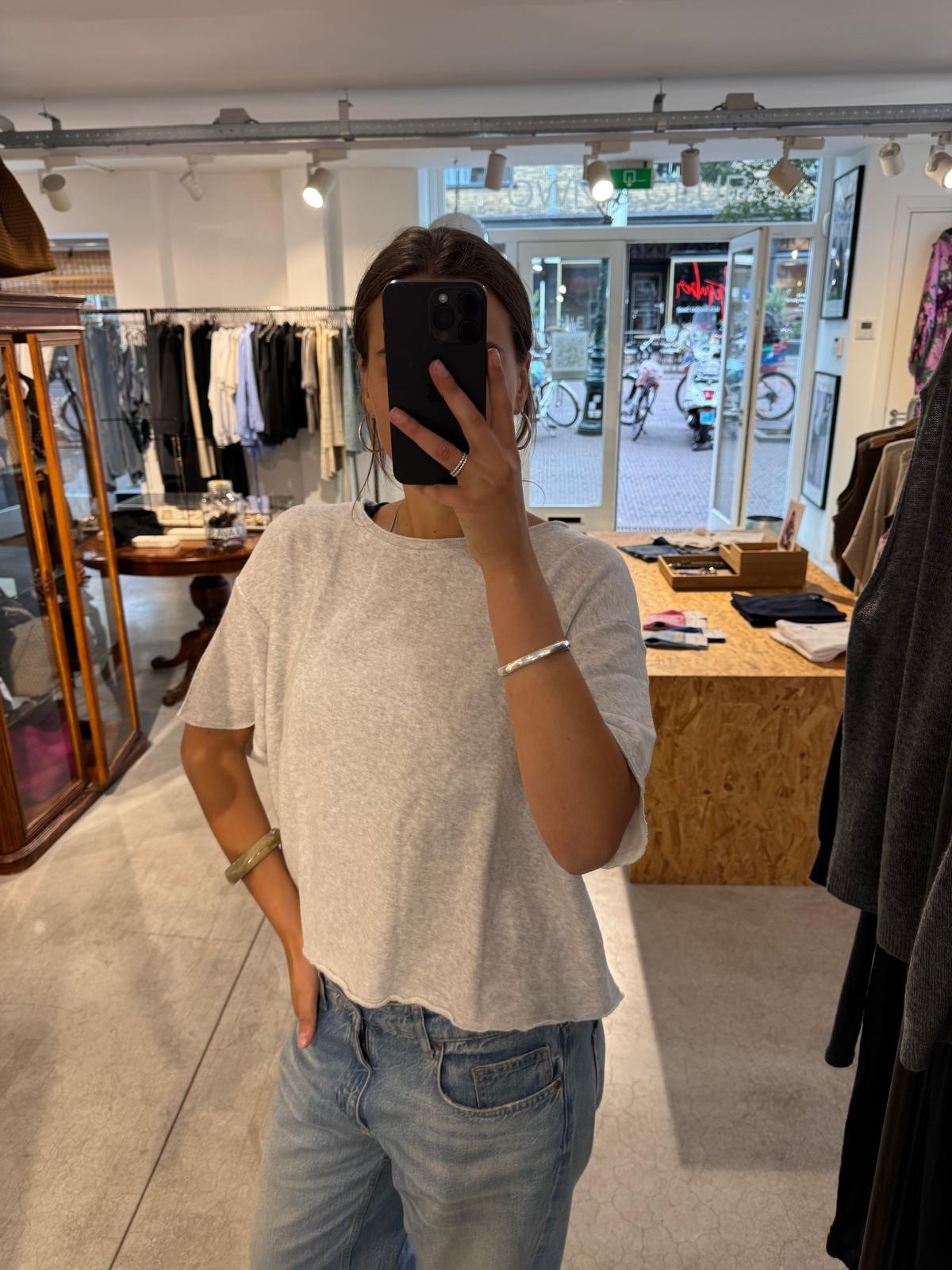 American Vintage ATU02AE Sweat ss Arctique chine