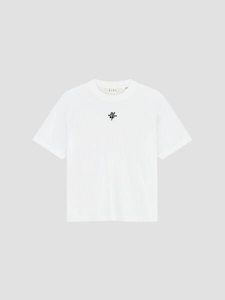 OLAF Monogram regular tee Optical white
