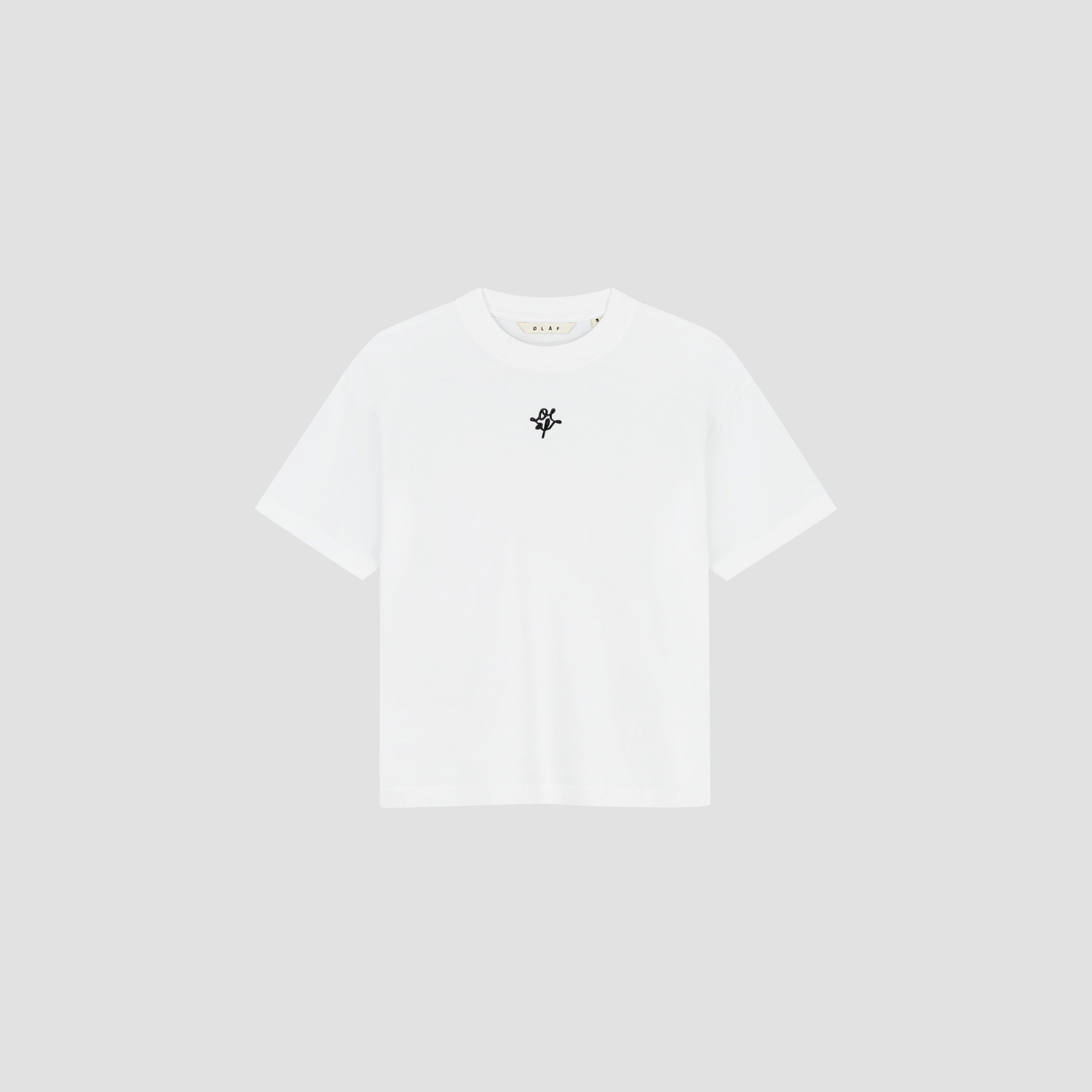 OLAF Monogram regular tee Optical white