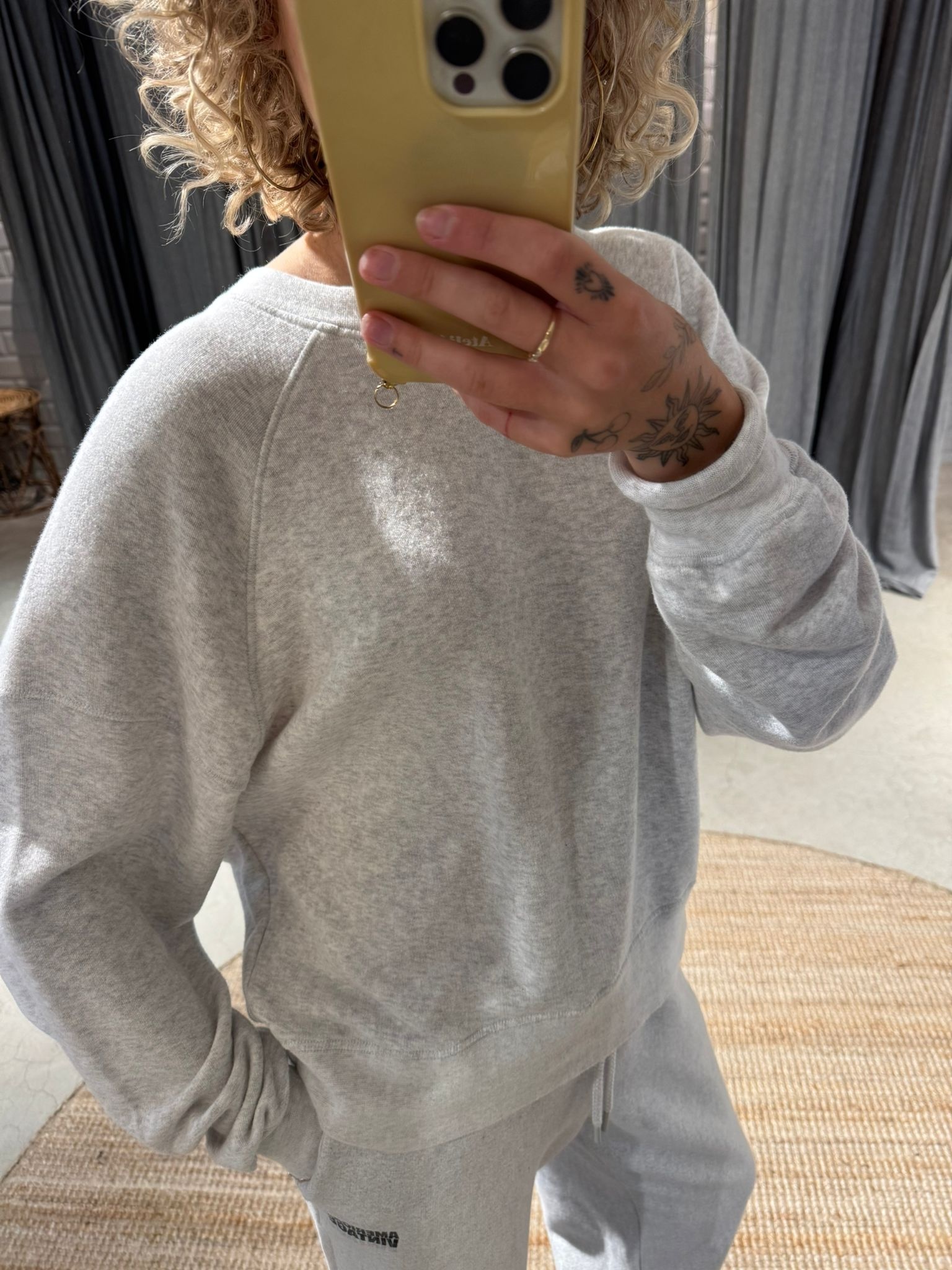 American Vintage ATU03BH sweater Arctique chine