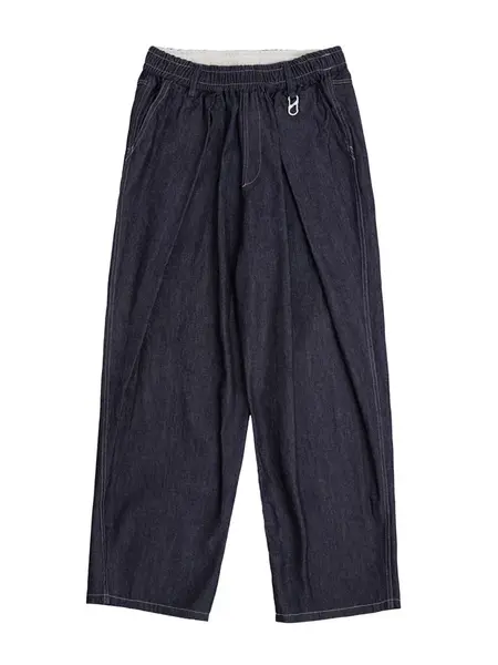 AOAP Denim easy Indigo pants