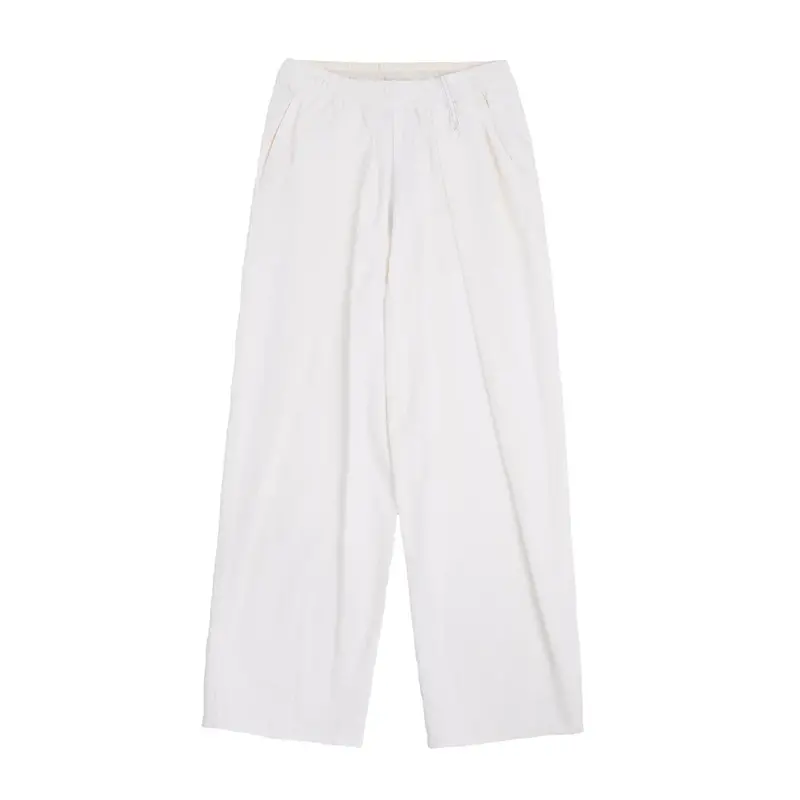 AOAP Denim Hakama pants White