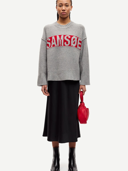 Samsoe Samsoe Sakeiku Samsoe sweater Grey