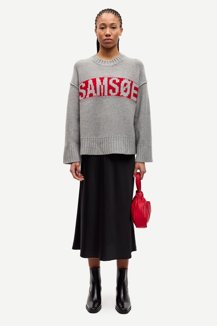 Samsoe Samsoe Sakeiku Samsoe sweater Grey