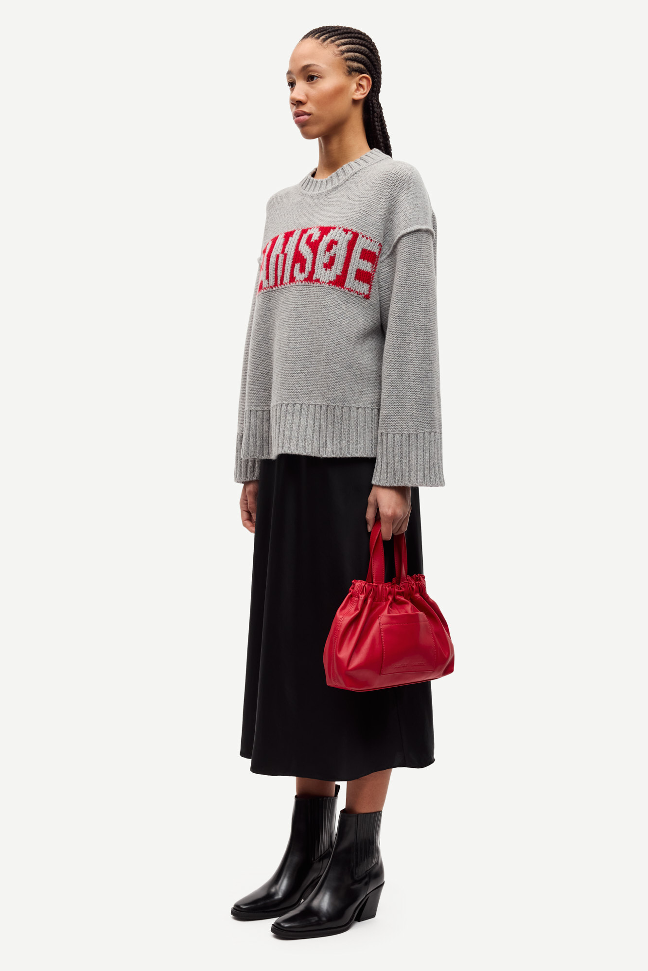 Samsoe Samsoe Sakeiku Samsoe sweater Grey