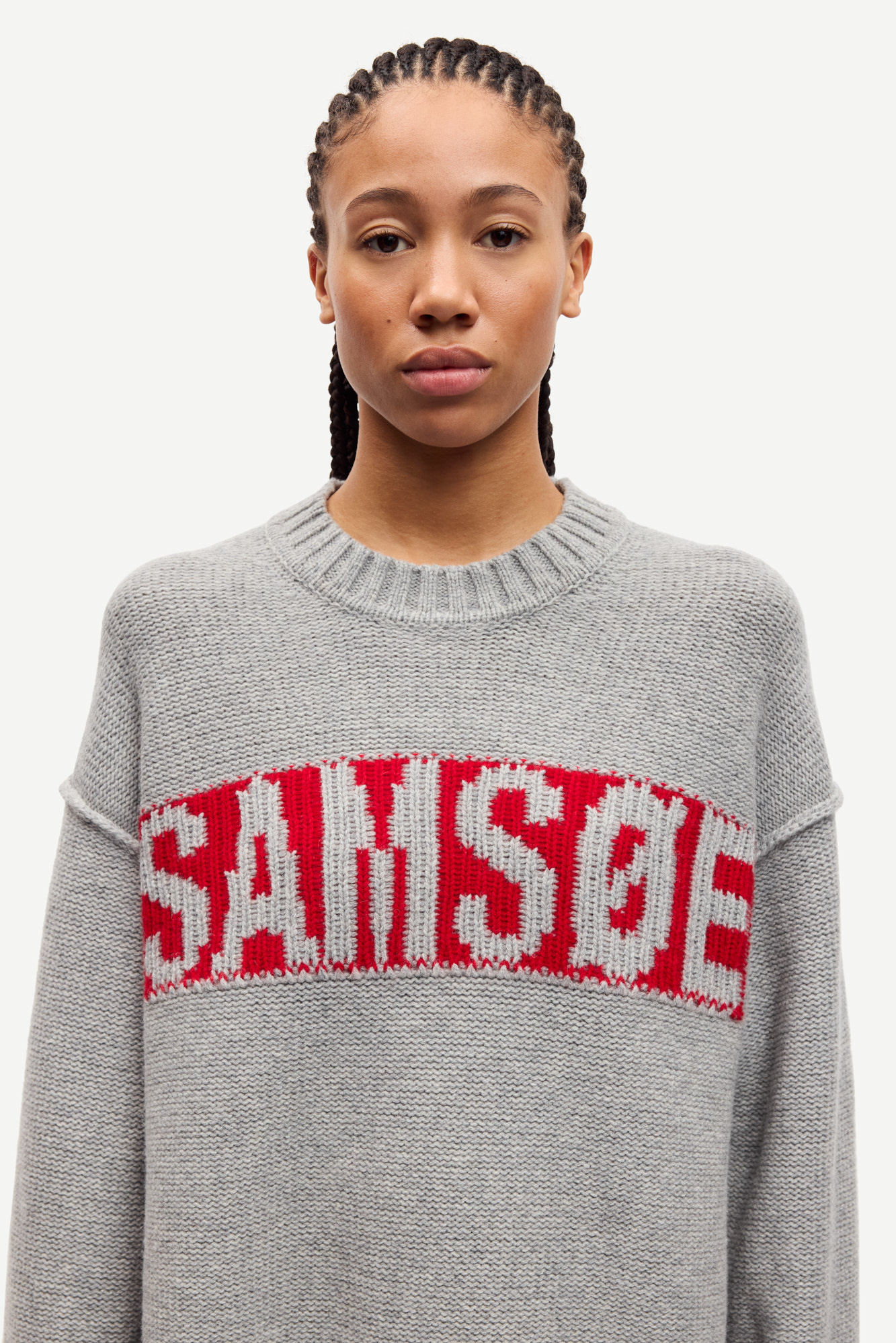 Samsoe Samsoe Sakeiku Samsoe sweater Grey