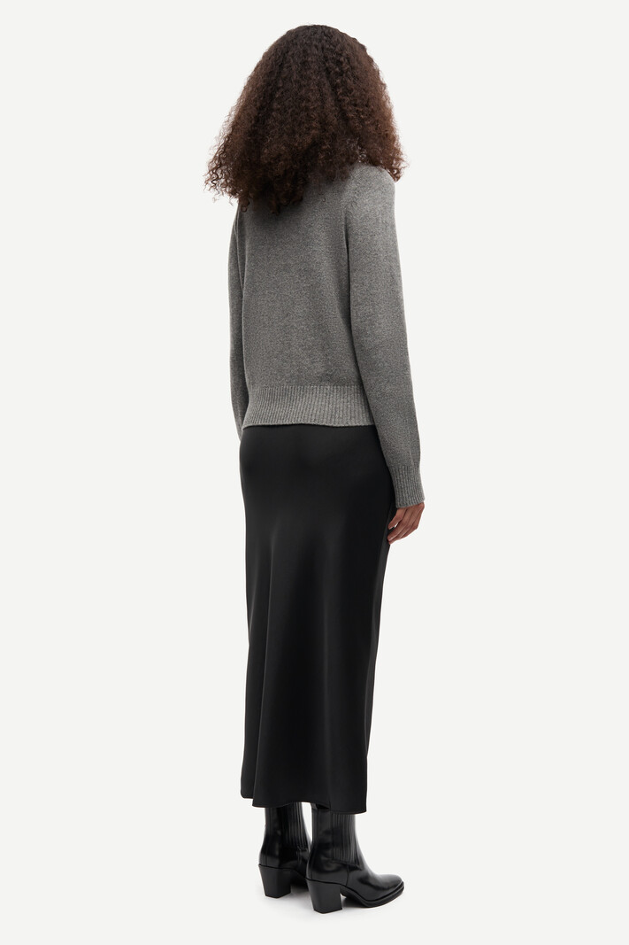 Samsoe Samsoe Saelif turtleneck Dark grey