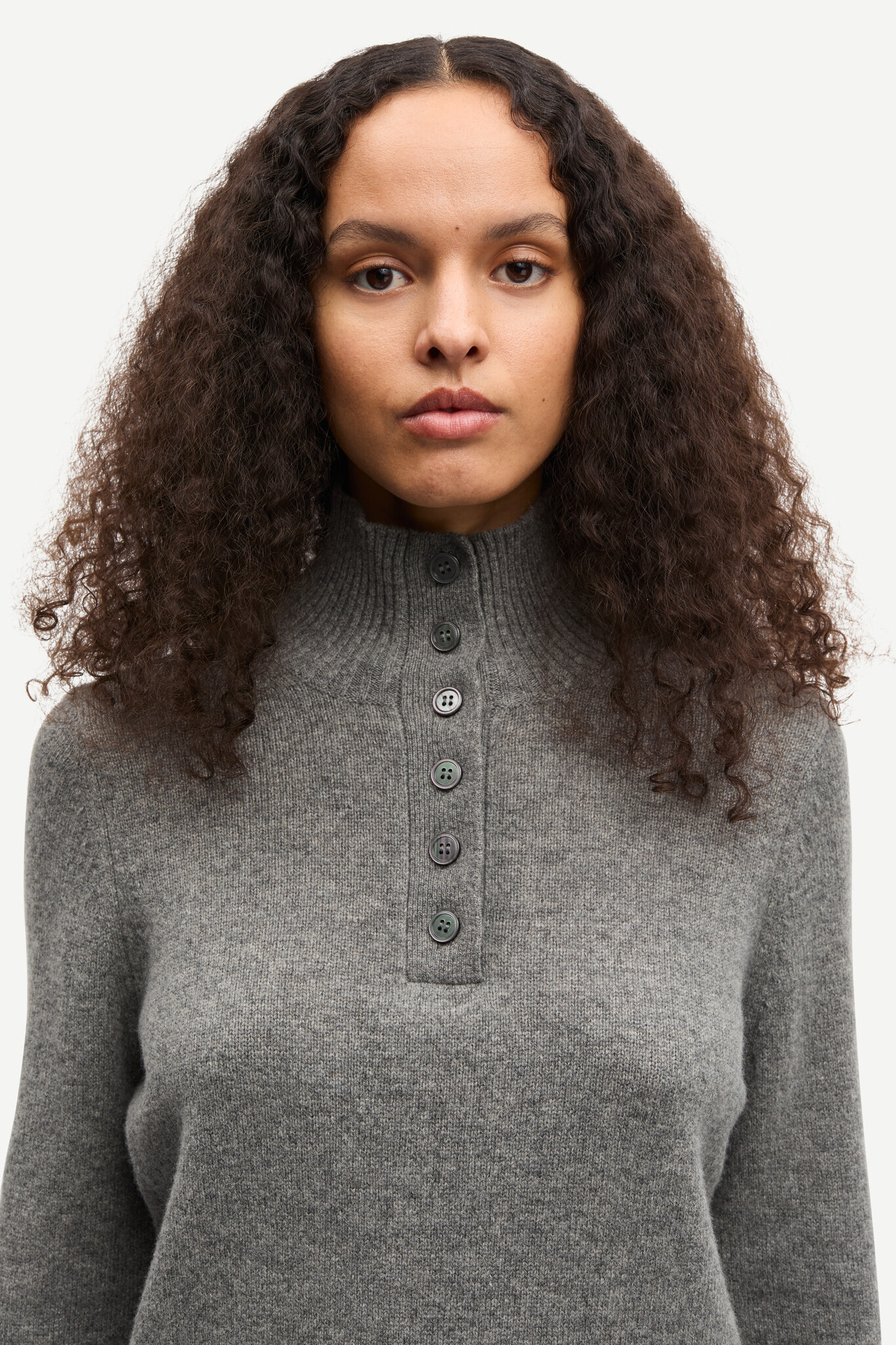 Samsoe Samsoe Saelif turtleneck Dark grey