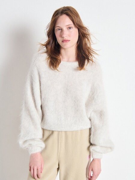 American Vintage NIB18AH knitted sweater Polar melange