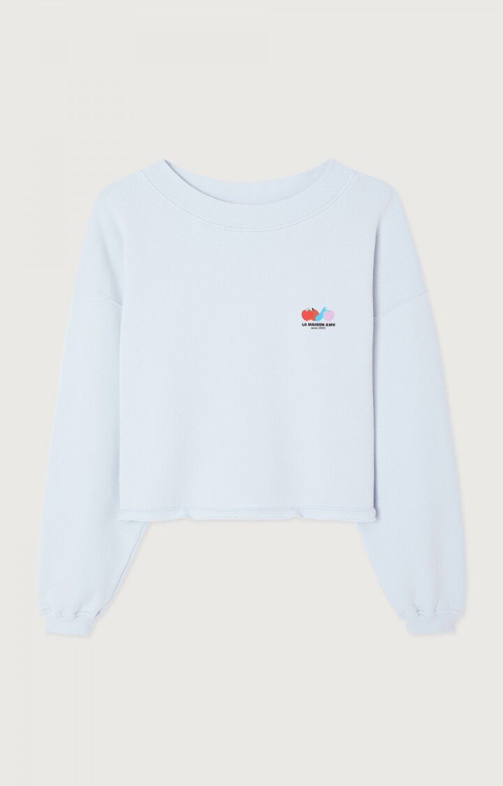 American Vintage ATU03AE sweater Baby blue