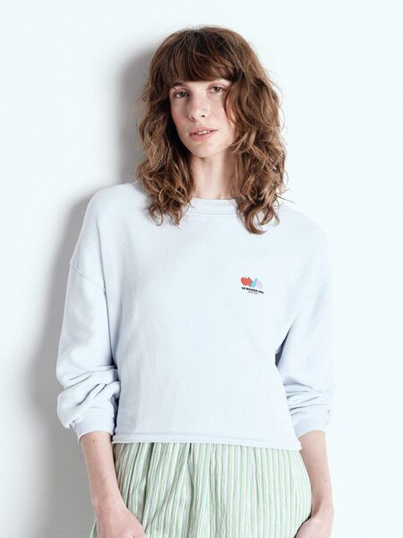 American Vintage ATU03AE sweater Baby blue