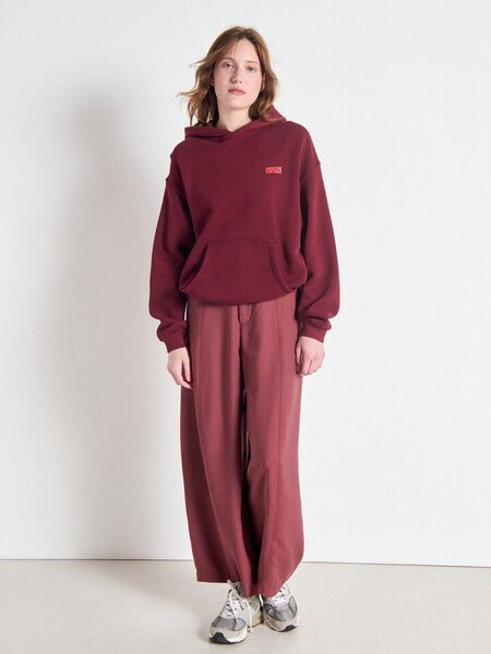 American Vintage LAN10BH pantalon Cerisier