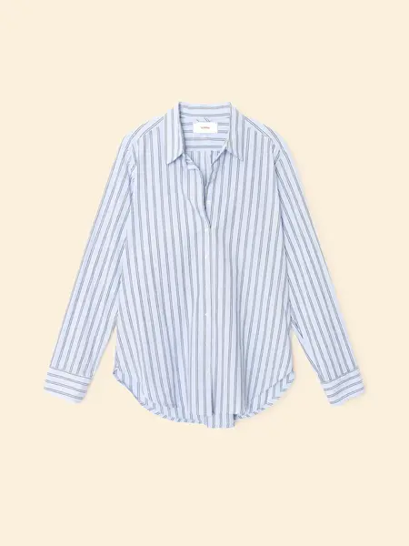 Xirena Sydney shirt Cascade stripe