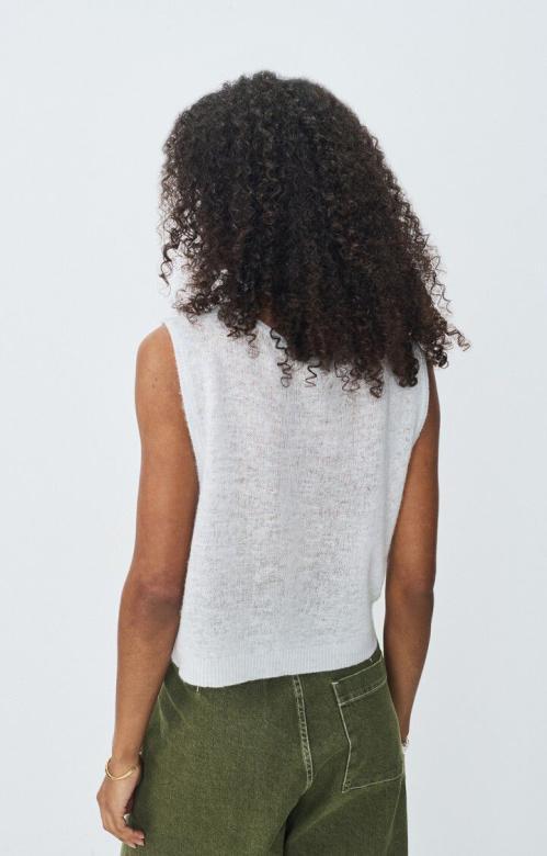 American Vintage DUM18BH pull Arctique chine