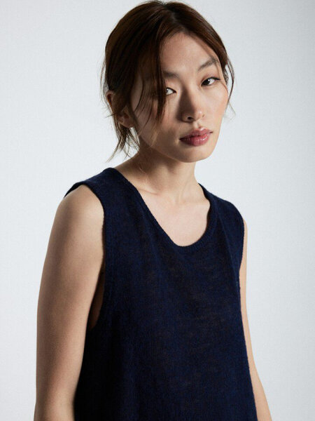 American Vintage DUM18BH pull Navy chine