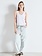 American Vintage JAC47H top Blanc