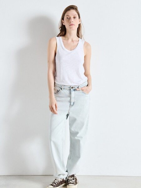 American Vintage JAC47H top Blanc