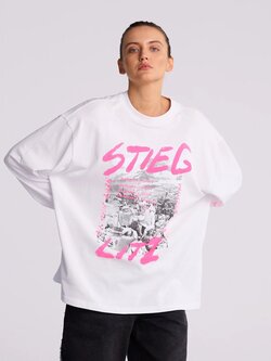 Stieglitz Maximo skate longsleeve White