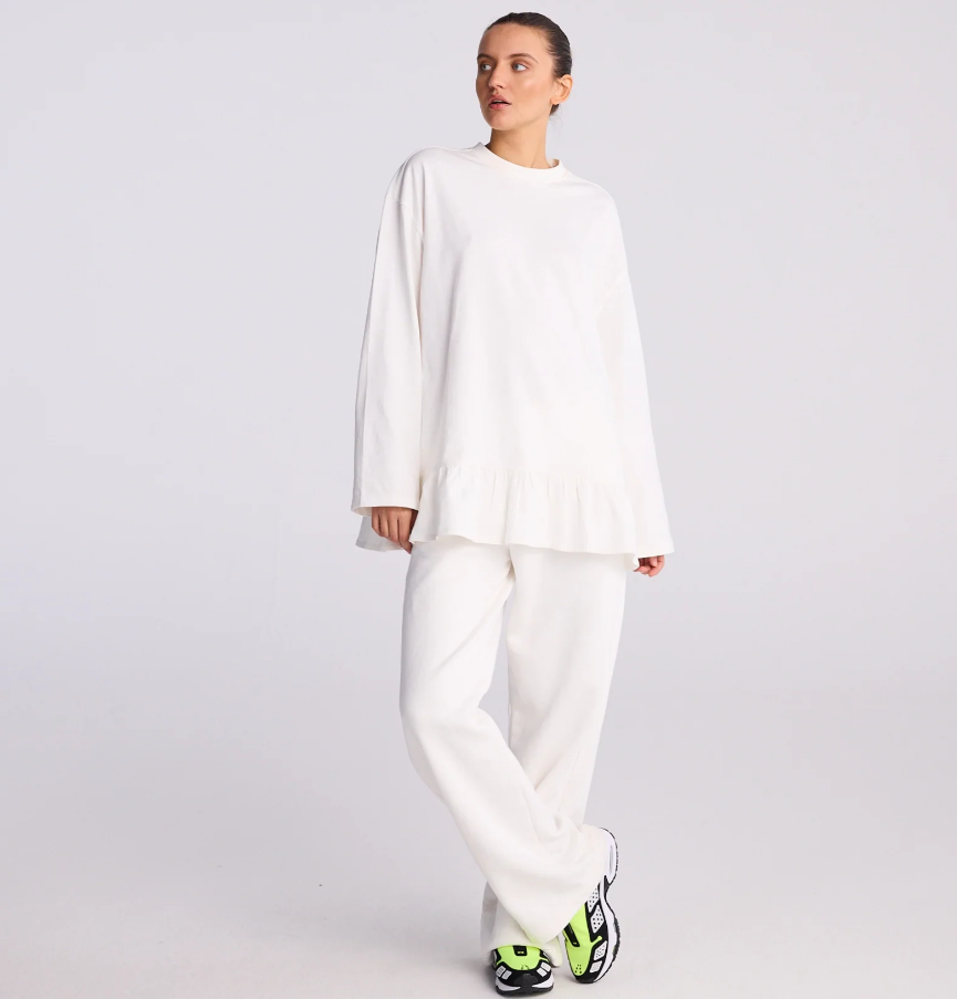 Stieglitz Brisa skate longsleeve White