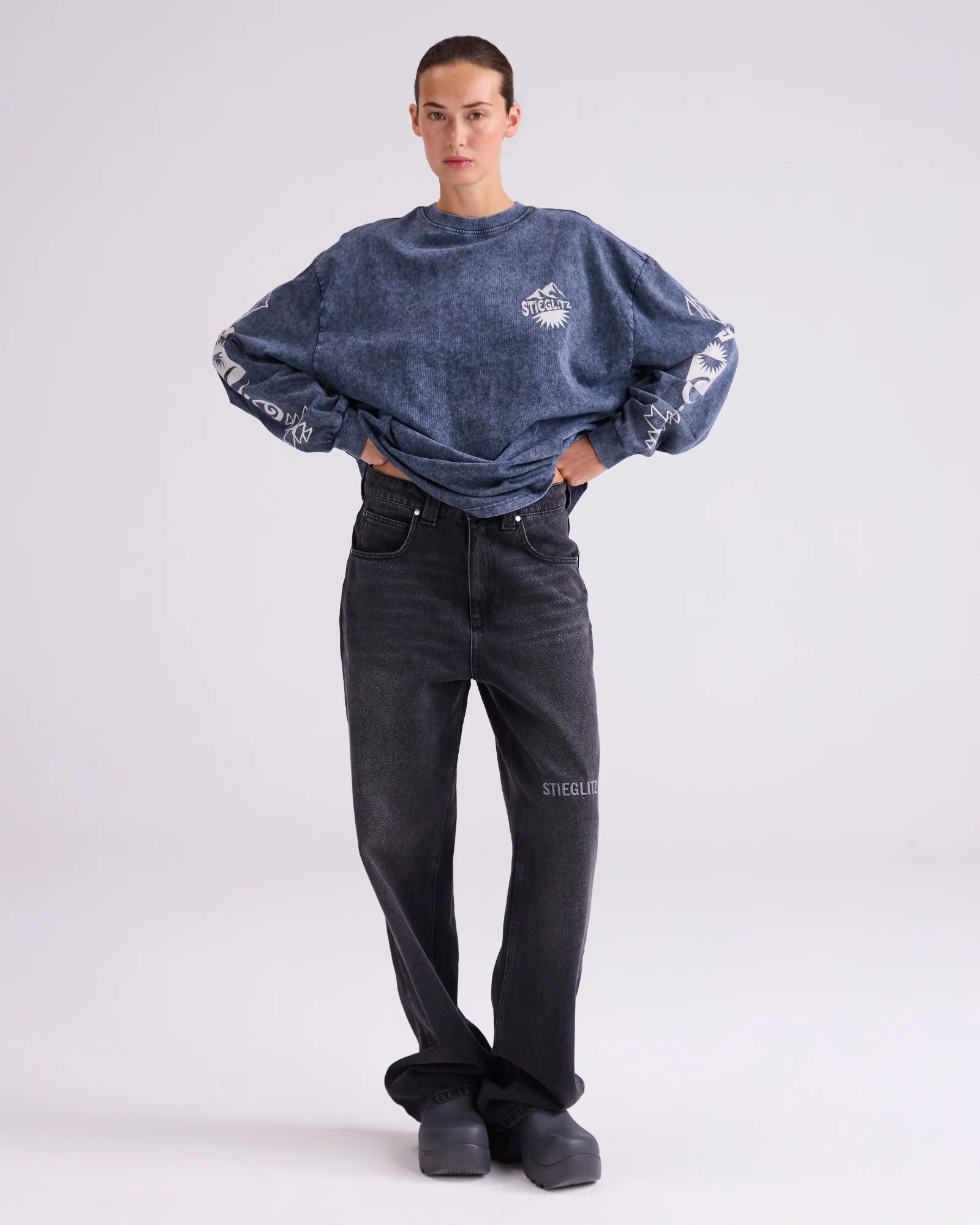 Stieglitz Benjamin skate longsleeve Black