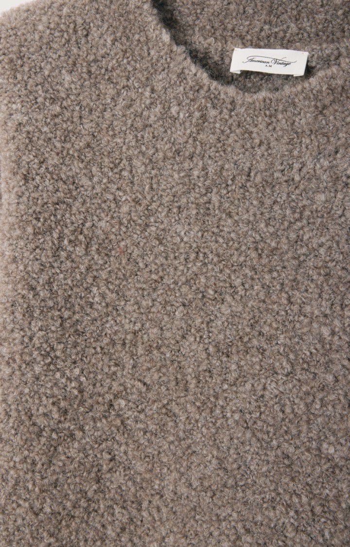 American Vintage ZOL18BH25 pull Taupe chine