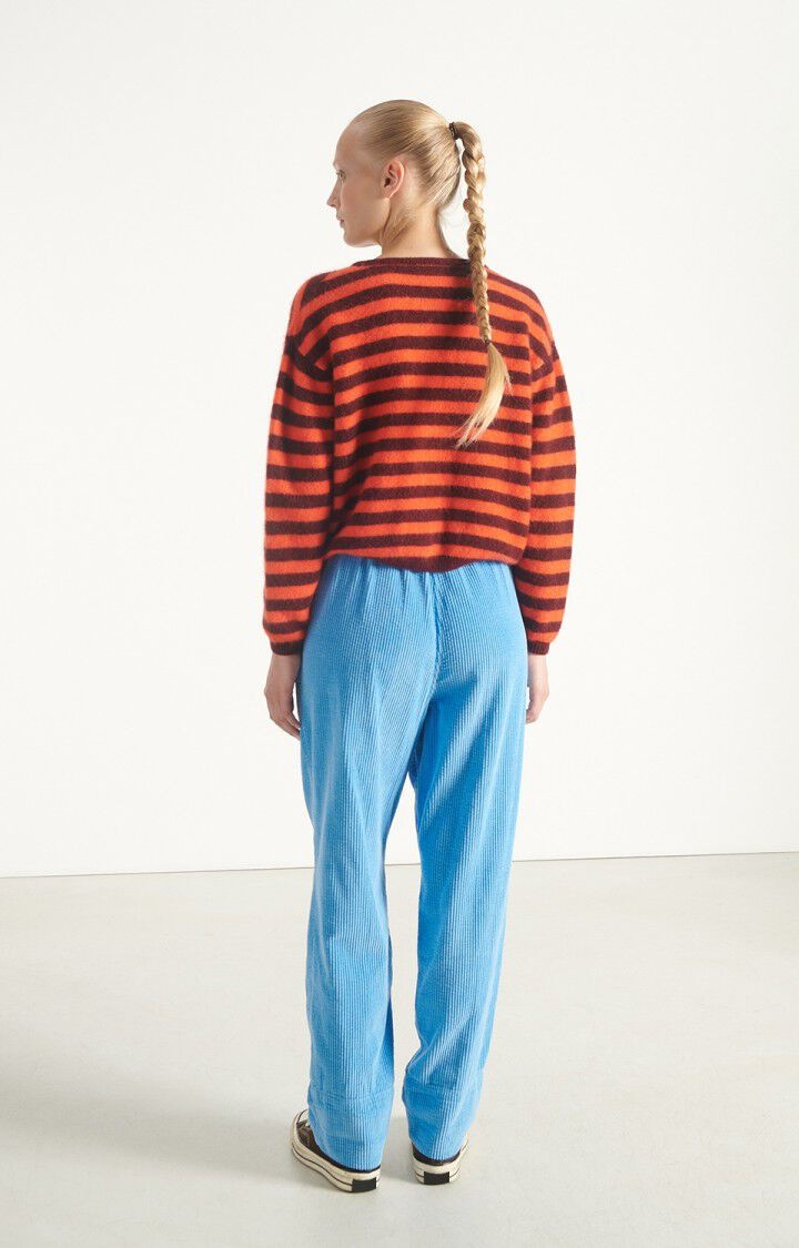 American Vintage PADO137H25 pants Celeste vintage