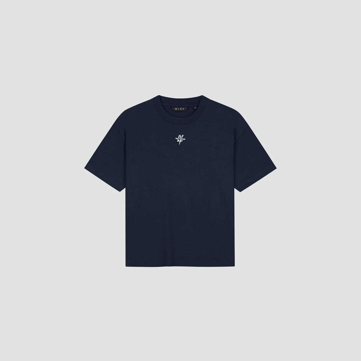 OLAF Monogram regular tee Navy