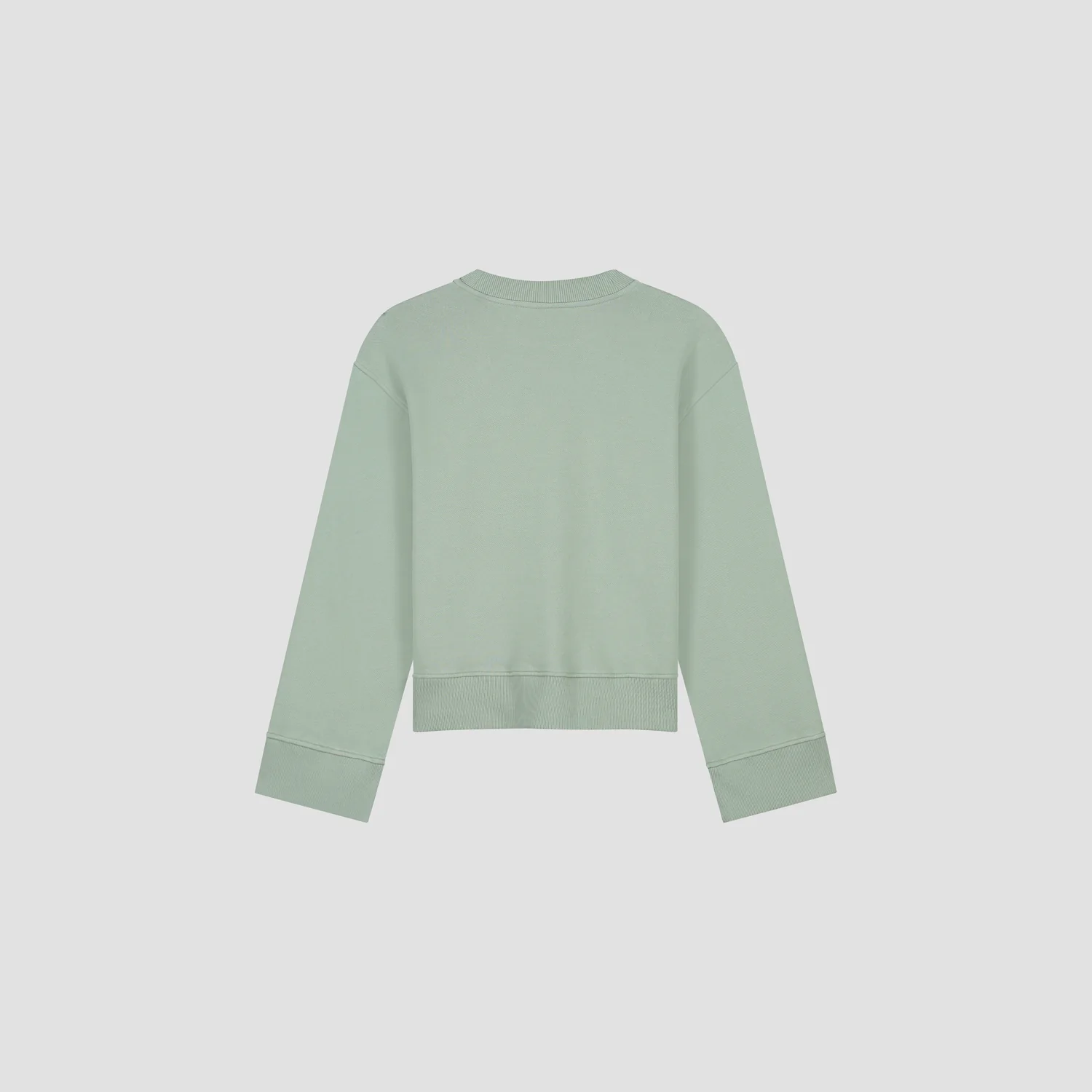 OLAF Retro logo crewneck Green mileu