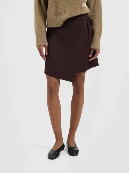 OLAF Wrap skirt Hot fudge