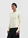 OLAF Tie detail knit top Off white